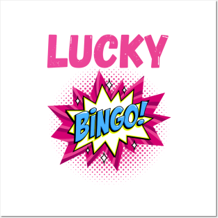 Lucky bingo Posters and Art